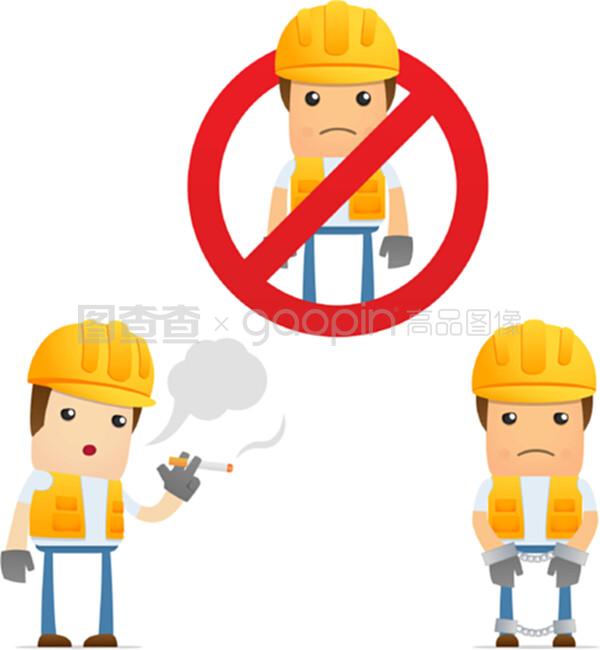专治不开心 搞笑卡通建筑承包指南